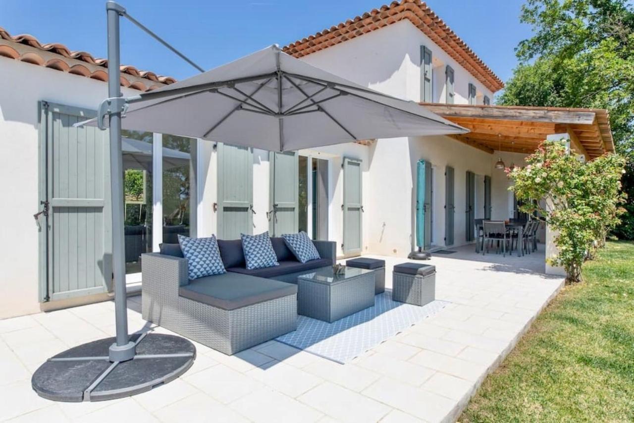 Cote D'Azur, Villa New Gold Dream With Heated And Privat Pool, Sea View Le Rouret Zewnętrze zdjęcie